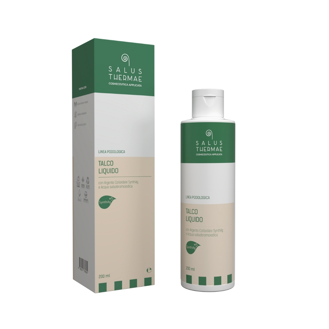 LIQUID Talc 200 ml with SynthAg Silver and Thermal Water.